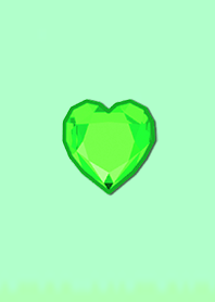 Simple Diamond Heart 109