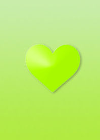 Simple and easy to see Heart Green