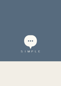 SIMPLE(beige blue)V.1228b