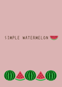 SIMPLE WATERMELON-DUSTY PINK
