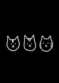 LOOSE CAT-TABBY- BLACK