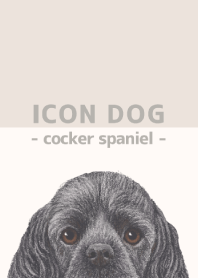 ICON DOG - Cocker Spaniel - BEIGE/05