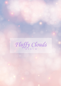 Fluffy Clouds-PURPLE SKY- 32
