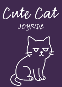Cute cat : Purple