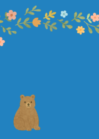 Nordic Animal06 on blue