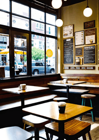 Cozy Coffee shop 5B43dA