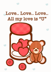 Mini bear mini heart 10