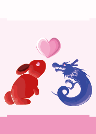 ekst Red (Rabbit) Love Blue (Dragon)
