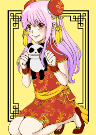 China Panda Girl