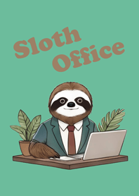 樹懶辦公室(薄荷綠色)