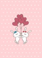 兔兔小世界˙愛戀粉紅色