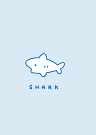 shark pattern/blue aqua.