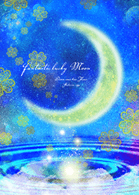 Fantastic lucky Crescent Moon