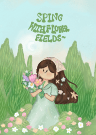 Spring with flower fields :)