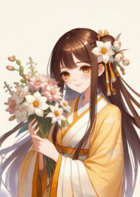 Cute and fresh woman drawing nov.23