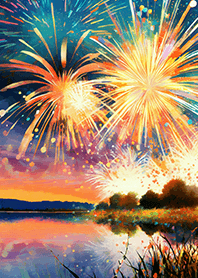 Beautiful Fireworks Theme#227