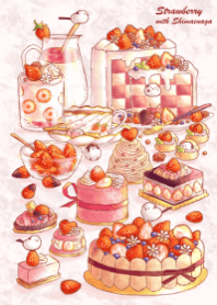 Strawberry with shimaenaga