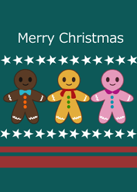 Retro pop gingerbread man