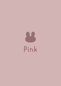 กระต่าย -ความหมองคล้ำสีชมพู-
