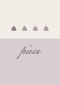 紫色米色 <拉屎>