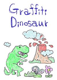 Graffiti Dinosaur 5