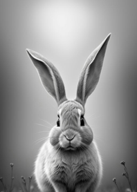 Comfortable good day - cute rabbit 9dF