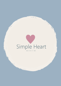 Simple Heart Blue-NATURAL 15