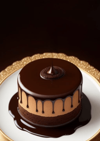 Coffee strawberry chocolate cake 606F34