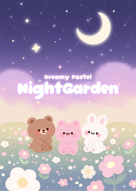 สวนพาสเทลยามค่ำแสนน่ารัก