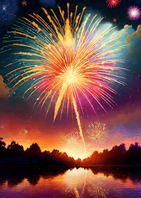 Beautiful Fireworks Theme#820