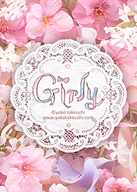 Girly [Pale pink flower arrangement]
