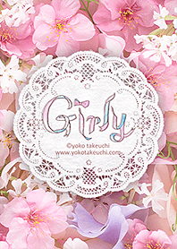 Girly ～ 淡いピンクのフラワーアレンジ