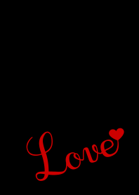 愛がいっぱい(黒×赤)
