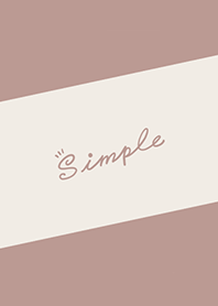 Simple Lines J-Red Orange (br02)