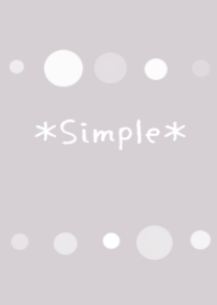 Simple violet gray dot