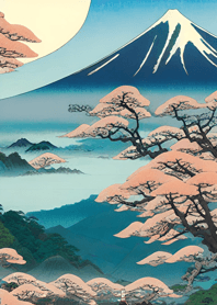 Lanskap Ukiyo-e 1