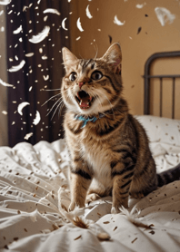 Cats run wild #GQWG810.