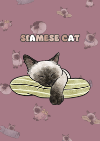 siamesecats4 - dark rose