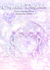 Lucky Crystal Dolphin pink