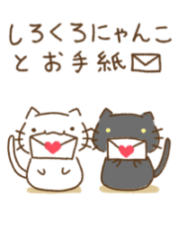 white cat and black cat12
