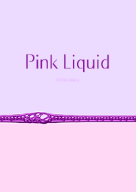 粉紅色液體 .