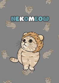 nekomeow13 / deep grey .jp