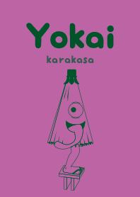 Yokai karakasa wakamurasaki