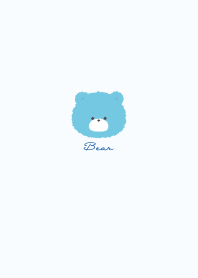 Simple Bear Sky Blue