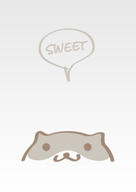 かわいいハムスターシンプルなテーマ