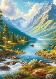 bright beautiful nature