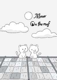 Meow on the roof