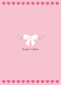 simple angel heart Theme Ribbon 25