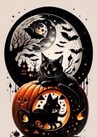 halloween cat 90f9cc