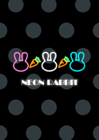 Colorful rabbit -Neon style-